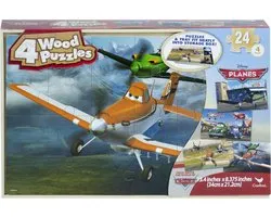 Planes 4 Wooden Puzzles