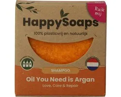 Shampoing en Shampooing à l'huile d'argan HappySoaps 70 g