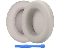 Oorkussens voor Beats Studio Pro Wireless Noise Cancelling Hoofdtelefoon van MMOBIEL – Memory Foam en Protein PU Koptelefoon Oorkussens - Noise Isolation Hoofdtelefoon Earpads – Grijs