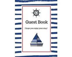 Nautical Guest Book Hardcover