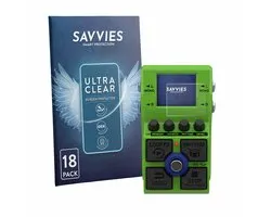 Savvies - Screenprotector voor Zoom MS-90LP Plus - Folie Beschermfolie transparant 18 Stuks