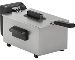 Tristar Frituurpan 3 liter - FR-9326 - Friteuse 2000W - Koud zone - RVS