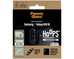 PanzerGlass Screenprotector geschikt voor Samsung Galaxy A56 Glazen | PanzerGlass Hoops Camera Lens Protector - Case Friendly