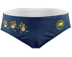 Slip de bain Otso Kukuxumusu Bildot Trail multicolore, taille S homme