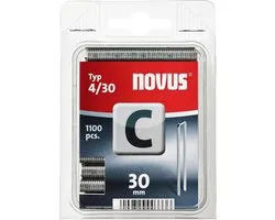 Novus Nieten C 4/30 mm - 1100 Stuks