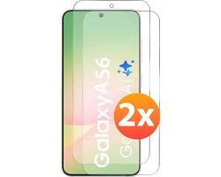 Protecteur d'écran Convient pour Samsung A56 Protecteur d'écran en verre trempé trempé Galaxy - 2 pièces en verre de protection