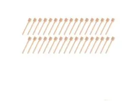 Bâtonnet de miel - 35 pièces - Cuillère à miel - Bois - Cuillère à miel - Ustensiles de cuisine - Agitateur à miel - Pour recueillir, doser et confiture le miel - 10 cm