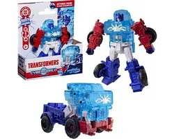 Transformers CYBERWORLD Energon Surge Optimus Prime Cyber Changers - Actiefiguur