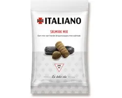 Italiano - Salmiak Mix - Drop- 12 x 170 gram