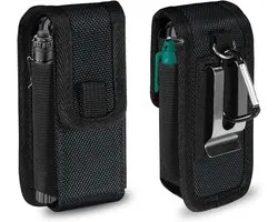 SnelShoppen - Multitool Holster met Compartimenten, Geschikt voor Leatherman en Victorinox, Verstelbare Hoogte, Kleine Gereedschapstas met Heupriem, E