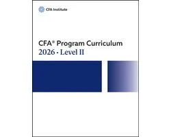 2026 CFA Program Curriculum Level II Box Set