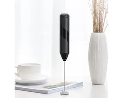 Draagbare elektrische melkopschuimer op batterijen voor eieren, koffie en cappuccino - warme chocolademelk opschuimer frappe mixer