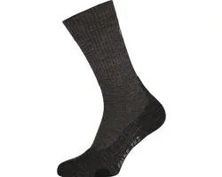 FALKE TK2 Wool anti-blaar dik wol functioneel materiaal wandelsokken heren grijs - maat 42-43