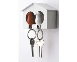 Qualy Sparrow Duo Sleutelhanger - Rood