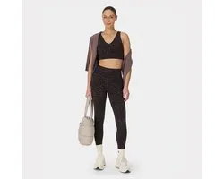 Sweaty Betty Ultimate Studio Voop Bra BRUIN - Maat M