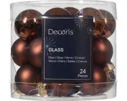 Boule de Noël verre d2,5 cm esprss cul 24 pcs noël