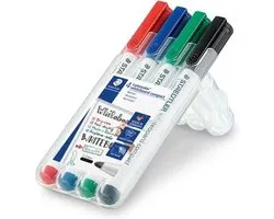 Staedtler Lumocolor 341 WP4 Marqueur tableau blanc multicolore (pas de possibilité de choisir la couleur) 1 pc(s)