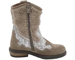 BUNNIESJR Roxy Rodeo Laarzen - Suède - Meisjes - Zand - Maat 31
