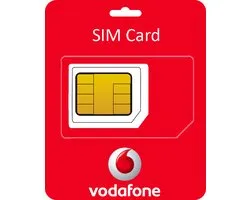 Vodafone Simkaart Prepaid - 10GB Data