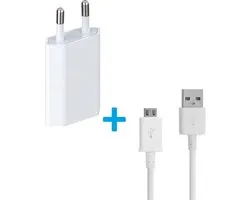 Chargeur pour Samsung Galaxy A3 A5 A6 2017 / 2018 A7 J3 J4 J5 J6 S4 S5 S6 S7 Edge / Wiko Sony / Nokia / Motorola / Huawei| Comprend 1 mètre de câble | Chargeur  | Chargeur Samsung | Chargeur Samsung