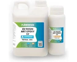 FLOW RESIN UV Resin Art Epoxy LV - dun - 5.00 kg