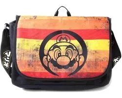 Nintendo - Super Mario Retro Striped Messenger Bag