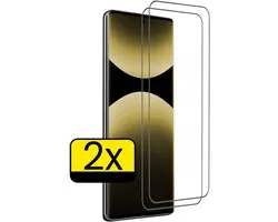 Screenprotector - Geschikt voor Xiaomi Redmi Note 14 Pro 5G - 2 Stuks - Extra Sterk - Beschermglas - Gehard Glas - Tempered Glass - Screen Protector