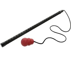 Speelhengel Hond Flirtpole Classic met KONG M – Hondenhengel Uitschuifbaar 65-116 cm – Middelgrote Hond