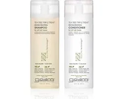 Giovanni Cosmetics - Tea Tree Hair Care Set - Shampoo & Conditioner - 250ml