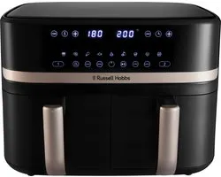 Russell Hobbs Satisfry Dual Basket 9L Airfryer - Heteluchtfriteuse - 27680-56