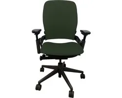 Steelcase Leap V2 Full Option olijf groen - ergonomische bureaustoel - 5 jaar garantie