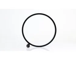 DesignNest Round Table Lamp | Heng Touch - Tafellamp - Bureaulamp - Nachtlamp - Rond - 25 cm - dimbaar - Zwart