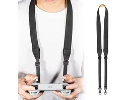WiseGoods Premium Lanyard Geschikt Voor DJI Mini 3 / 4 Pro Controller - Drone Accessoires - Koord Voor Drones - Strap - Zwart