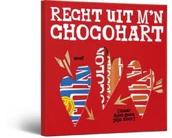 Tony's Chocolonely - chocolade cadeau pakket - Liefde - Chocoladecadeau - Valentijn - Moederdag - Vaderdag - Geschenkdoos - 360 gram - Fairtrade Belgische Chocola