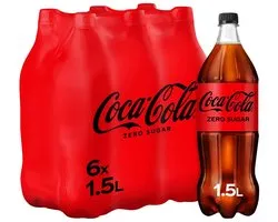 Coca Cola Zero - Petfles 6 x 1,5 liter