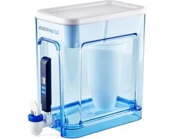 ZeroWater Waterfilter systeem 5.2 Liter - Inclusief 1 Filter en TDS meter - 5-traps Waterfilter systeem- Filtert PFOA, PFOS, lood, chroom, kwik en chloor - Ready Read