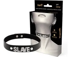 ACCESSOIRES COQUETTE | Coquette Choker Du Cou Cuir Vegan - Esclave