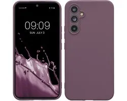 kwmobile coque de téléphone compatible avec Samsung Galaxy A54 5G - Étui pour smartphone - Découpe précise pour appareil photo - En Iris pâle