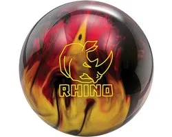 Boule de bowling lourde 5.4 kg Rouge Noir Or Réactive Crochet