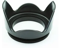 52mm Zonnekap voor Canon Nikon Sony Pentax Sigma Tamron lens