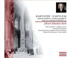 Edita Gruberova, Siegfried Lorenz, Deutsche Bachsolisten, Max Pommer - J.S. Bach: Cantatas (Jauchzet Gott BWV 51 | Ich Habe Genug BWV 82 | Mein Herze Schwimmt Im Blut BWV 199) (CD)