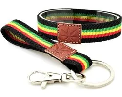 Armband, bod marley elastische Rastafari, reggae Jamaica, voor dames en heren