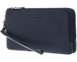 MANDARINA DUCK accessoiretas Mellow Leather Pouch Dress Blue donkerblauw