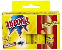 Vapona Vliegenvangers - Natural 8x4st