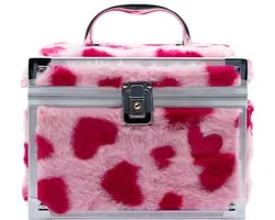 Create it! - Make-up Case Fluffy Hartjes