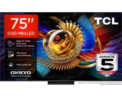 TCL 75Q7D Pro - 75 pouces - 4K QD-MiniLED - 2026 - Smart TV