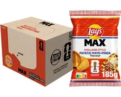 Lay's Max Ribbel Chips Fifa Holland Fries 10 x 185 gram