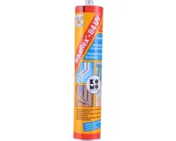 Sika Sikaflex polyurethaankit 84 UV+ zwart - 300 ml