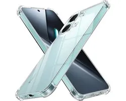 Transparant Hoesje Geschikt voor Xiaomi Poco X8 Pro Max | Schokbestendig TPU | Back Cover | Dun | Flexibel | Shockproof | Doorzichtig