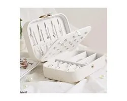 Fain® Luxe Sieradendoos – Wit – Juwelendoos – Sieradendoos dames – Sieradendoosje – Opbergdoos - Sieradenbox luxe juwelendoos – Sieradenkist – Sieradendoos meisjes – Juwelen houder - Juwelendoosje voor volwassenen